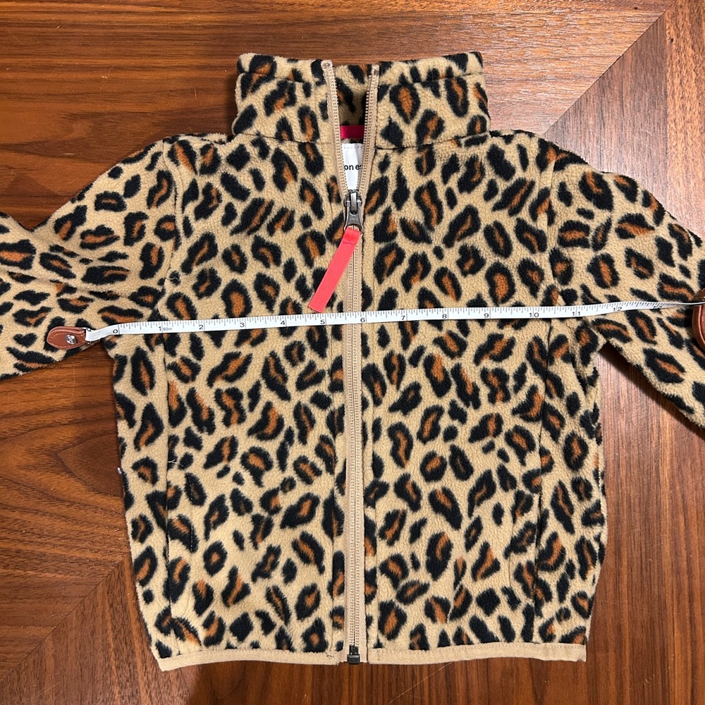 Amazon Essentials Kids Leopard fleece Jacket